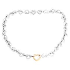 Vintage Tiffany & Co. Heart Link Necklace