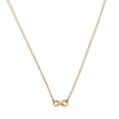 Vintage Tiffany & Co. Infinity Necklace in Yellow Gold