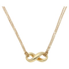 Vintage Tiffany & Co. Infinity Necklace in Yellow Gold