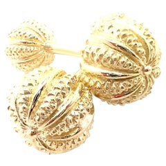 Vintage Tiffany & Co Jean Schlumberger Yellow Gold Cufflinks