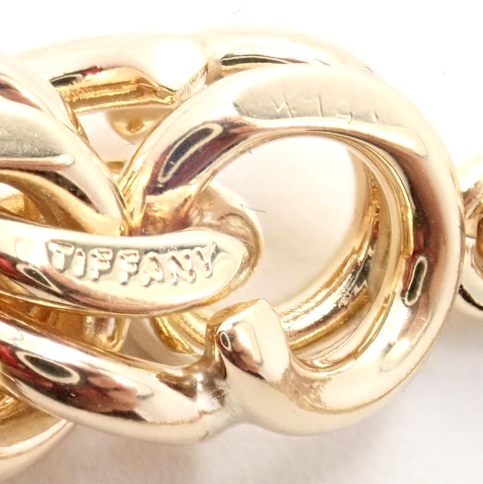 Tiffany & Co. Collier à maillons vintage en or jaune Unisexe en vente