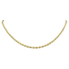 Vintage Tiffany & Co. Long Gold French Rope Chain