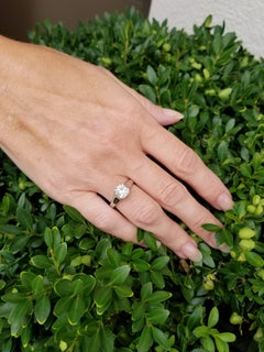 Vintage Tiffany & Co. Lucida Diamond Platinum Engagement Ring