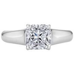 Vintage Tiffany & Co. Lucida Diamond Platinum Engagement Ring