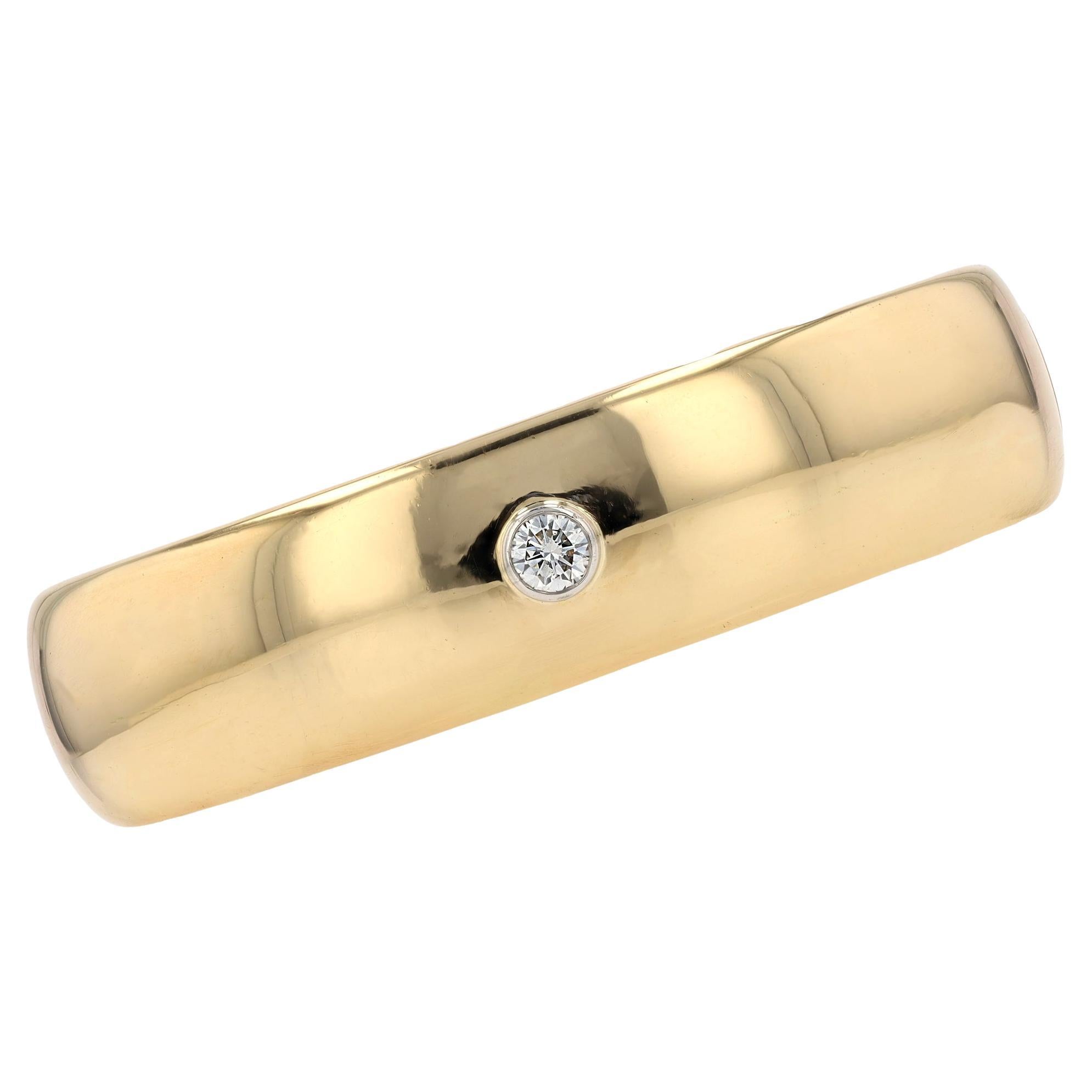 Pulsera brazalete vintage Tiffany 
Co Paloma Picasso de oro de 18 quilates