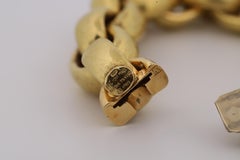 Vintage Tiffany & Co. Paloma Picasso Hammered 18K Gold Link Bracelet