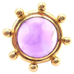 Vintage Tiffany & Co Paloma Picasso Large Amethyst Brooch Pin