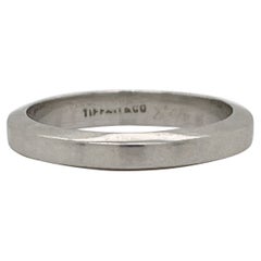 Weinlese Tiffany & Co. Platinbandring