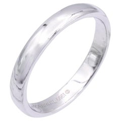 3mm ring size Vintage Tiffany
Co. Platinum Classic Wedding Band Ring 3mm Size 6