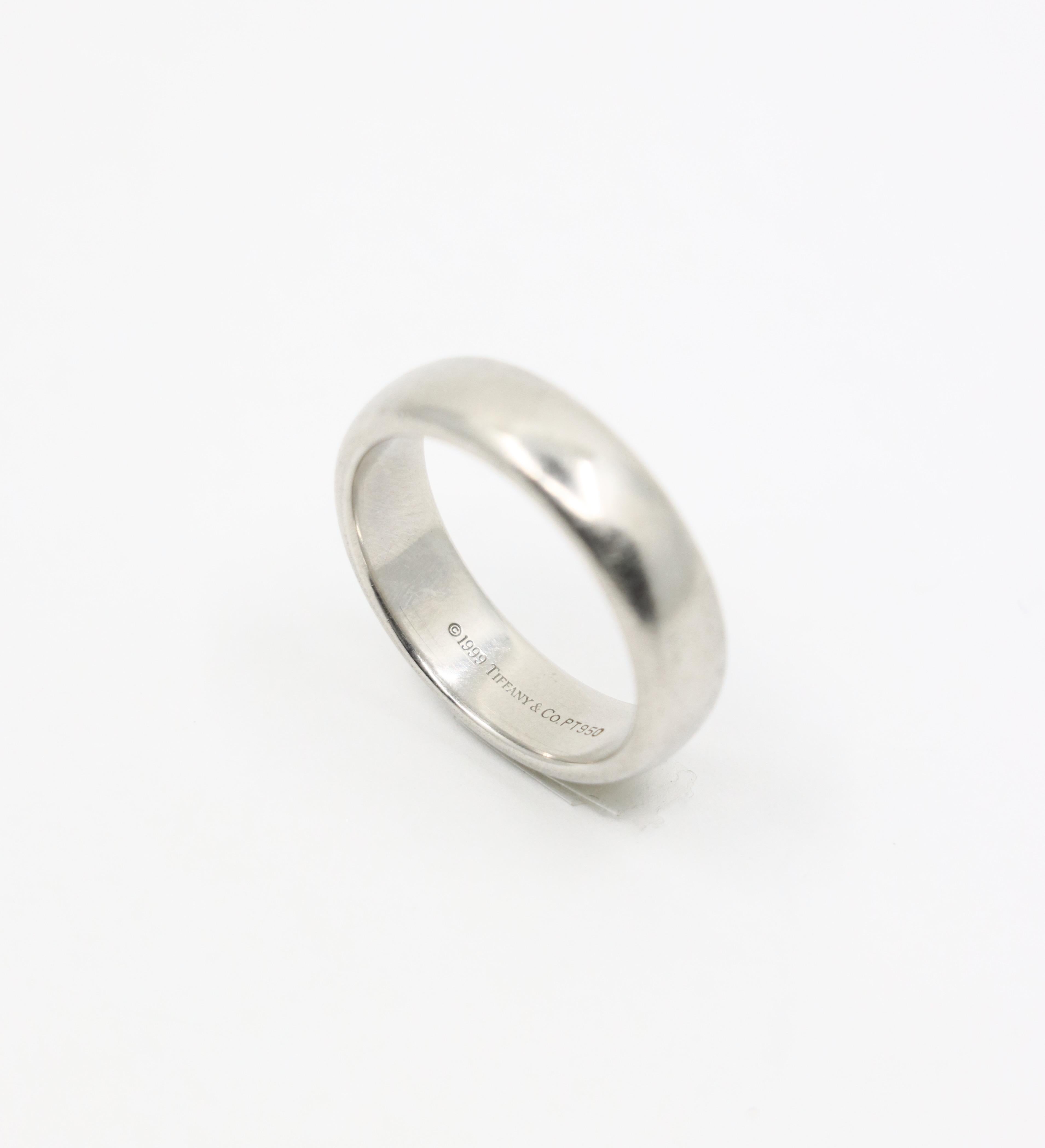 Vintage Tiffany & Co. Platinum Ring For Sale 4