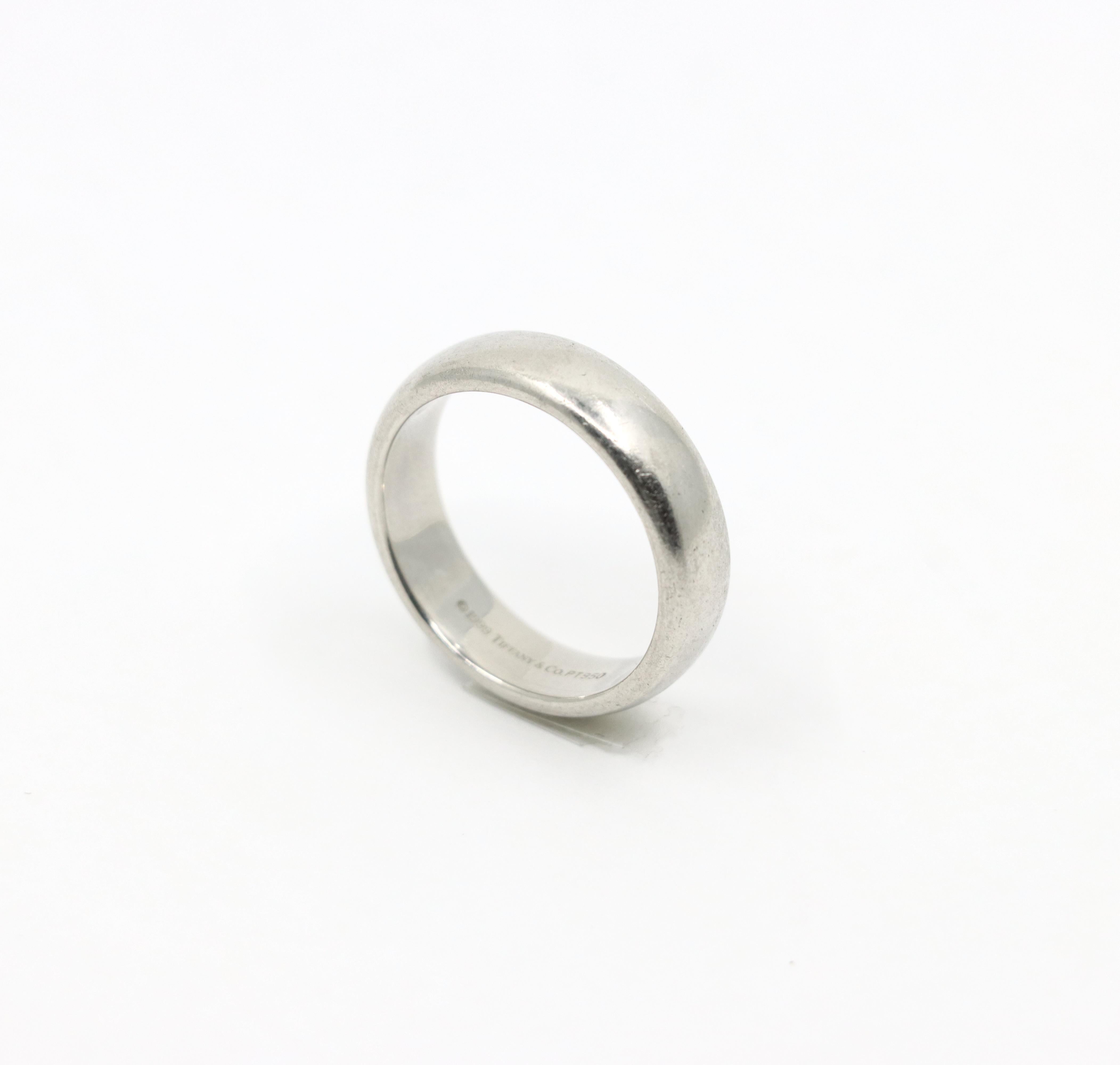 Vintage Tiffany & Co. Platinum Ring For Sale 5