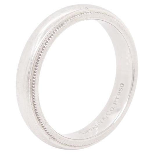 Vintage Tiffany & Co. Platinum Wedding Band Ring