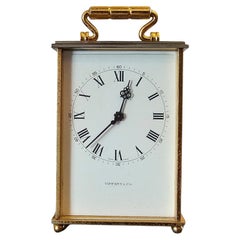 Vintage Tiffany & Co. Retailed 8-Day Carriage Clock