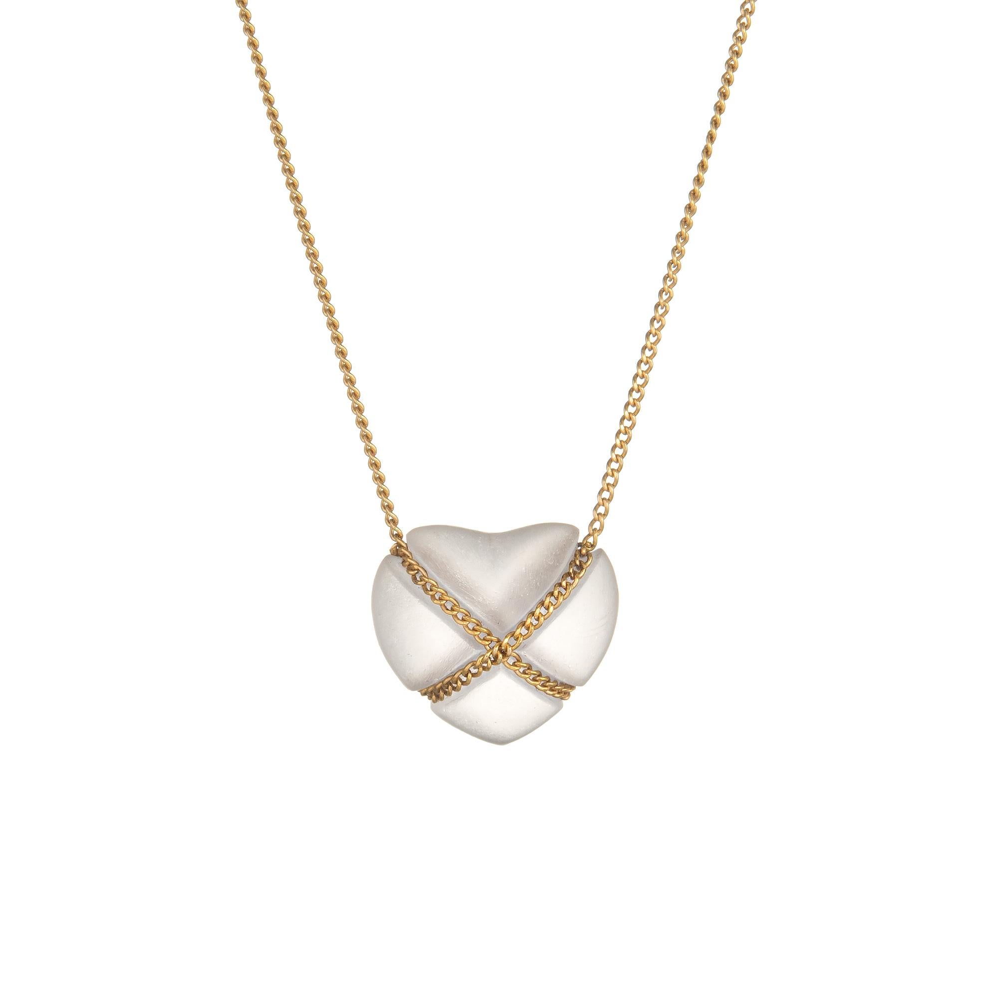 classic tiffany heart necklace