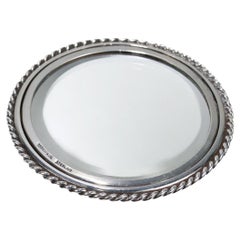 Used Tiffany & Co. Round Sterling Silver Hand Mirror