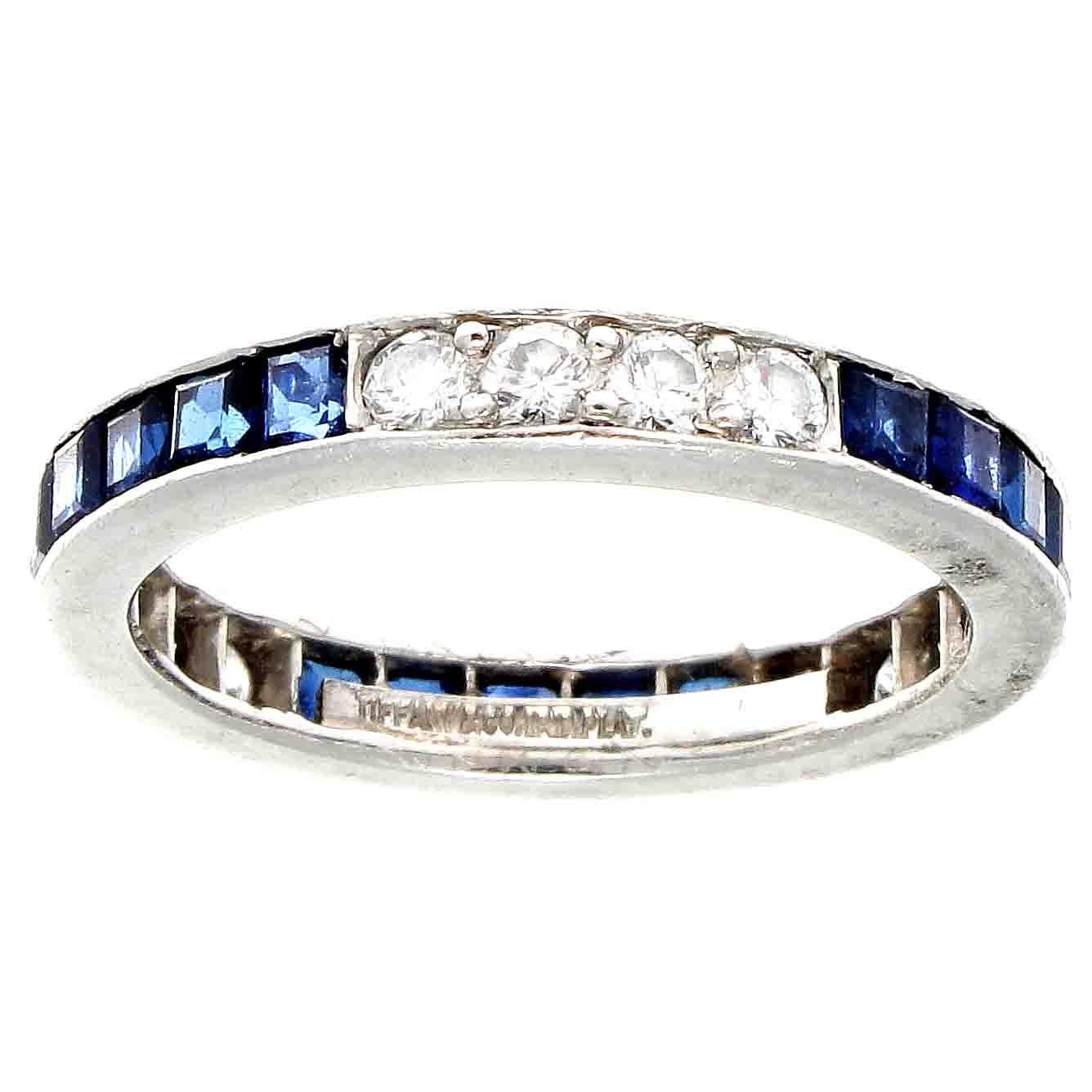 tiffany sapphire eternity ring