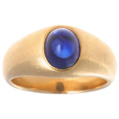 Weinlese Tiffany & Co. Zigeuner-Ring mit Saphir
