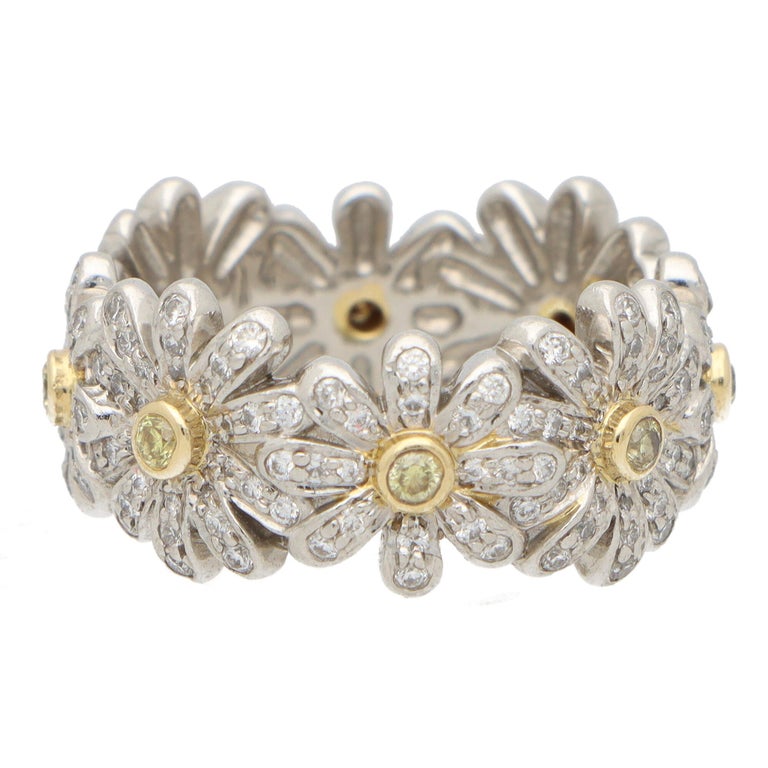 Tiffany schlumberger daisy ring