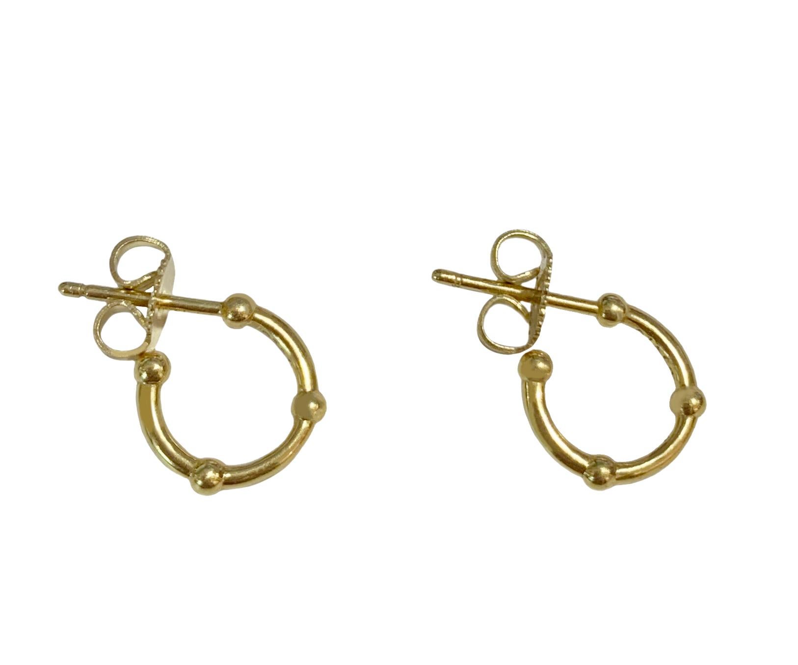 tiffany hoop earrings small