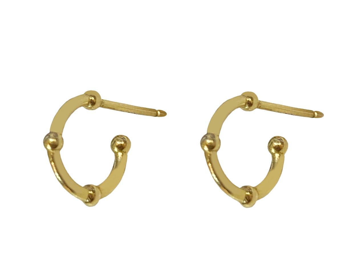 vintage tiffany hoop earrings