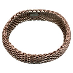 Tiffany & Co. vintage Somerset Bracelet jonc avec sac de magasin