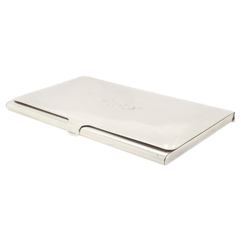 sports card display case for shows Summit Card Case Stainless Steel