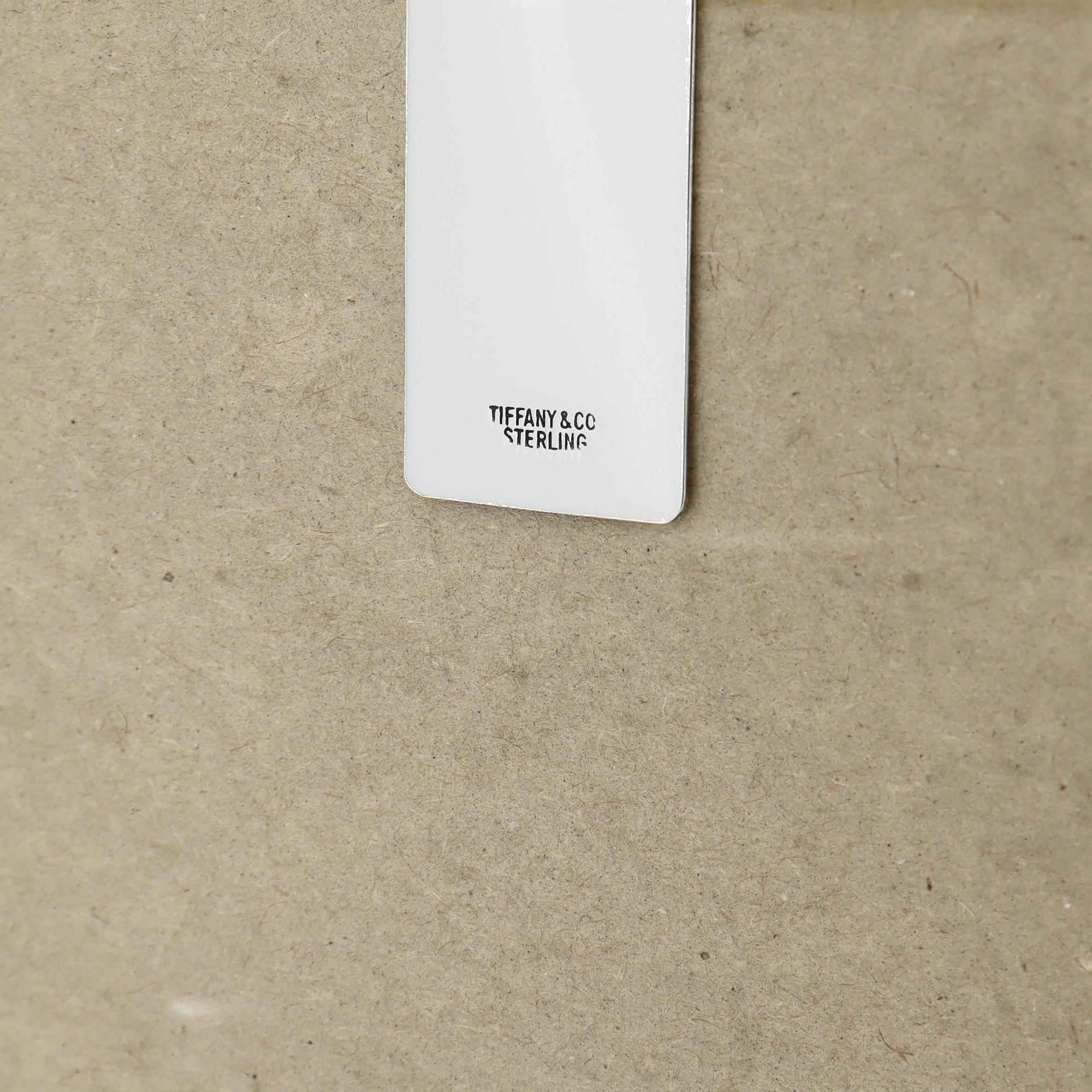 Vintage Tiffany & Co Bloc de notas de plata de ley con pinza para cartas y bloc de notas de bridge en venta 1