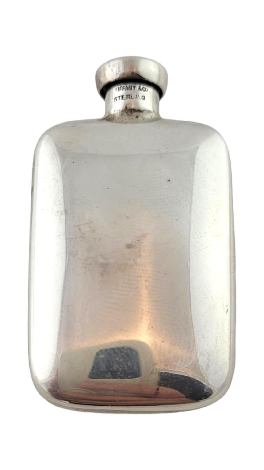 Women's Vintage Tiffany & Co. Sterling Silver Engraved Perfume Flask #17411 For Sale