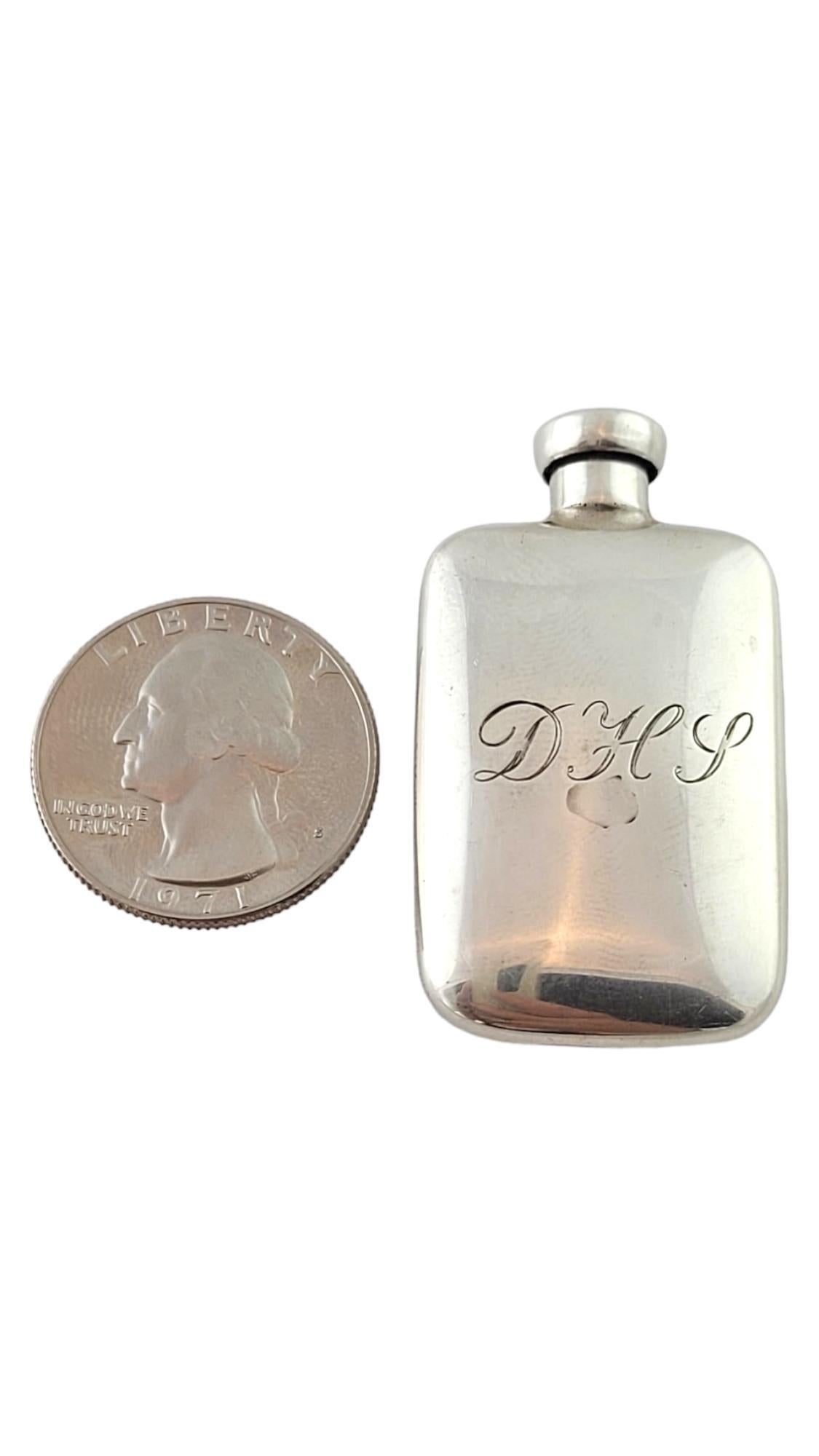 Vintage Tiffany & Co. Sterling Silver Engraved Perfume Flask #17411 For Sale 3