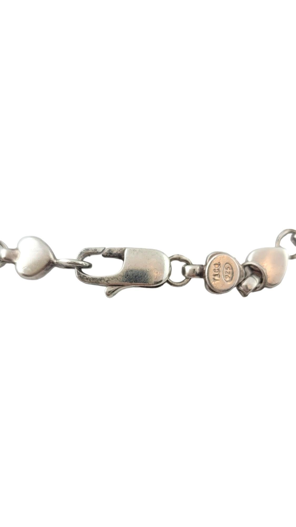 Vintage Tiffany & Co. Sterling Silver Heart Chain Bracelet #17392 1