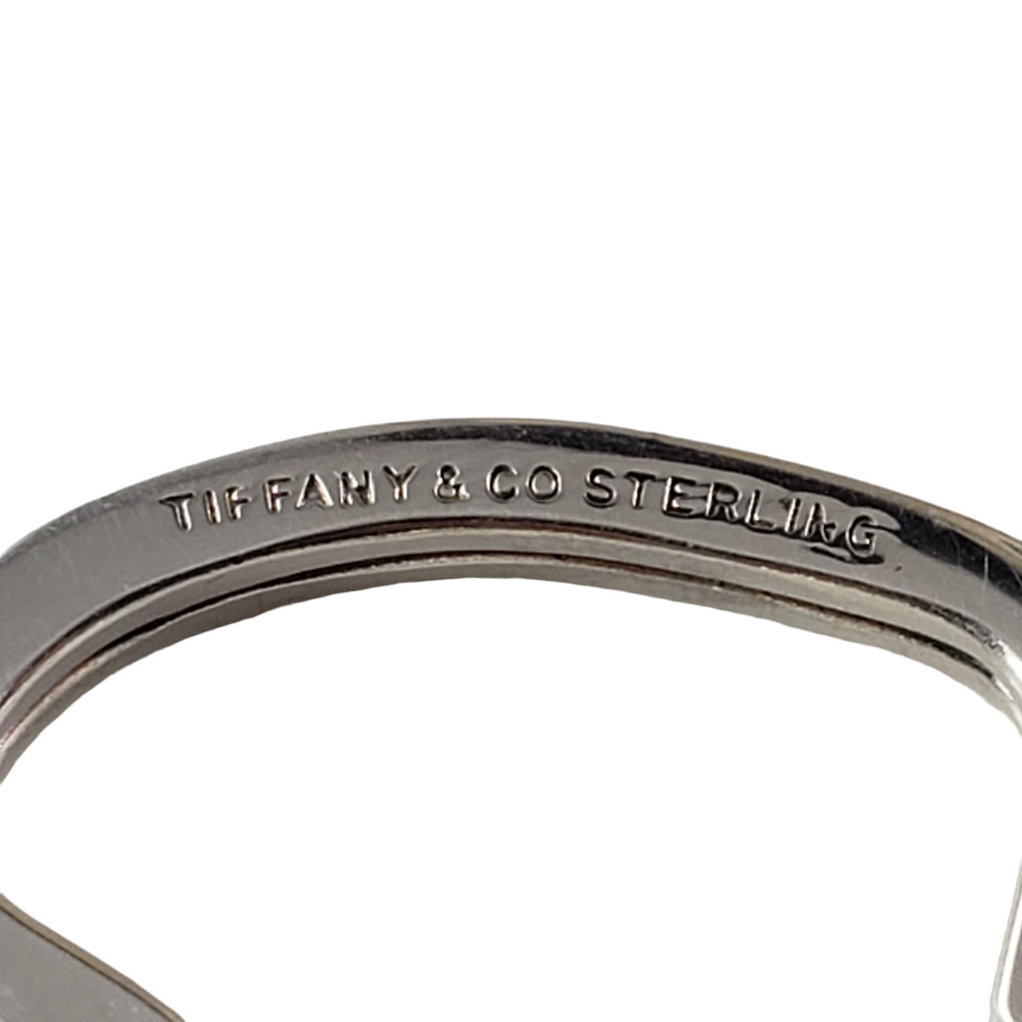 Women's Vintage Tiffany & Co. Sterling Silver Heart Key Ring #15400