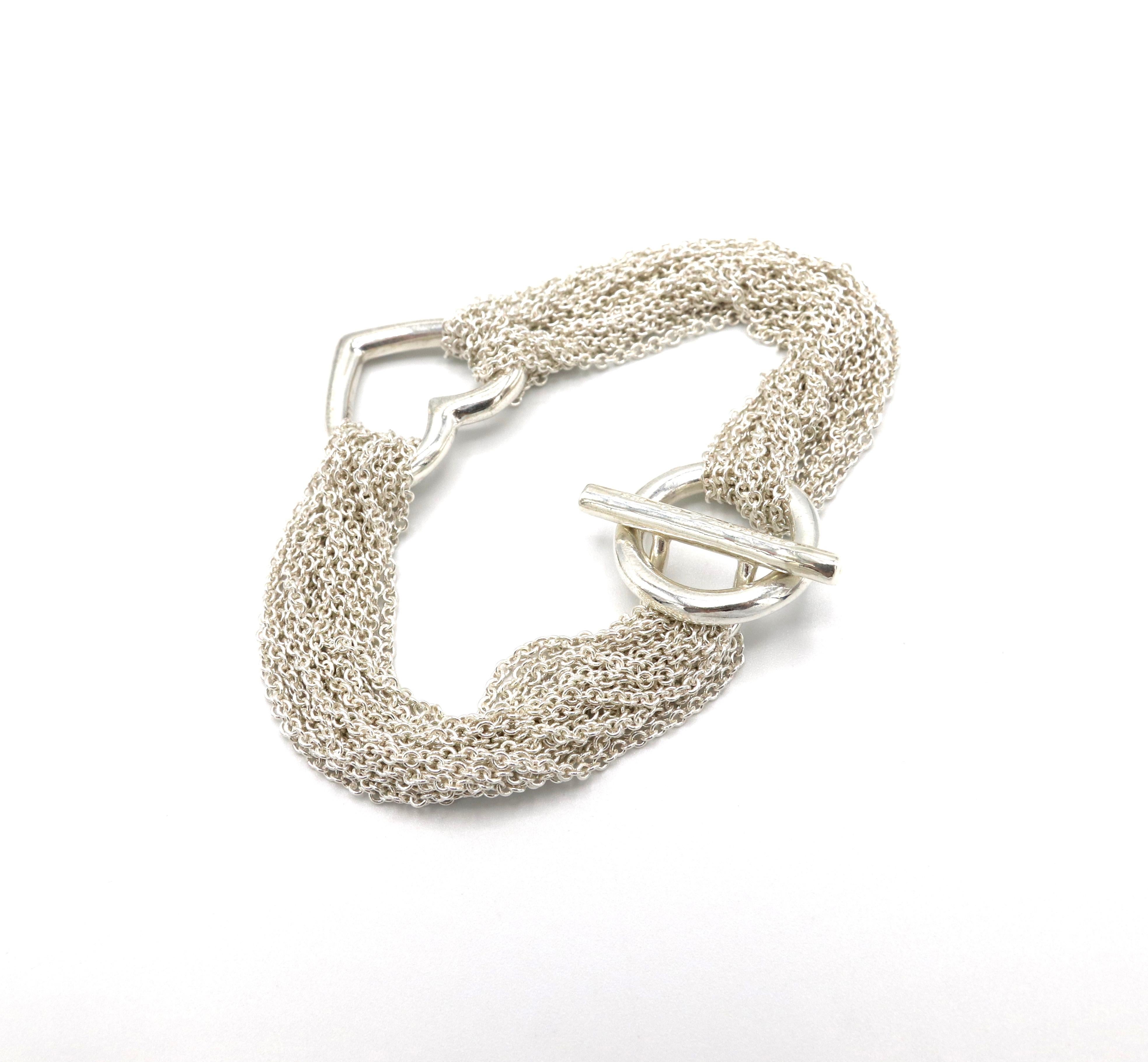 vintage tiffany bracelet silver