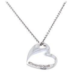 Vintage Tiffany & Co. Sterling Silver Heart Pendant