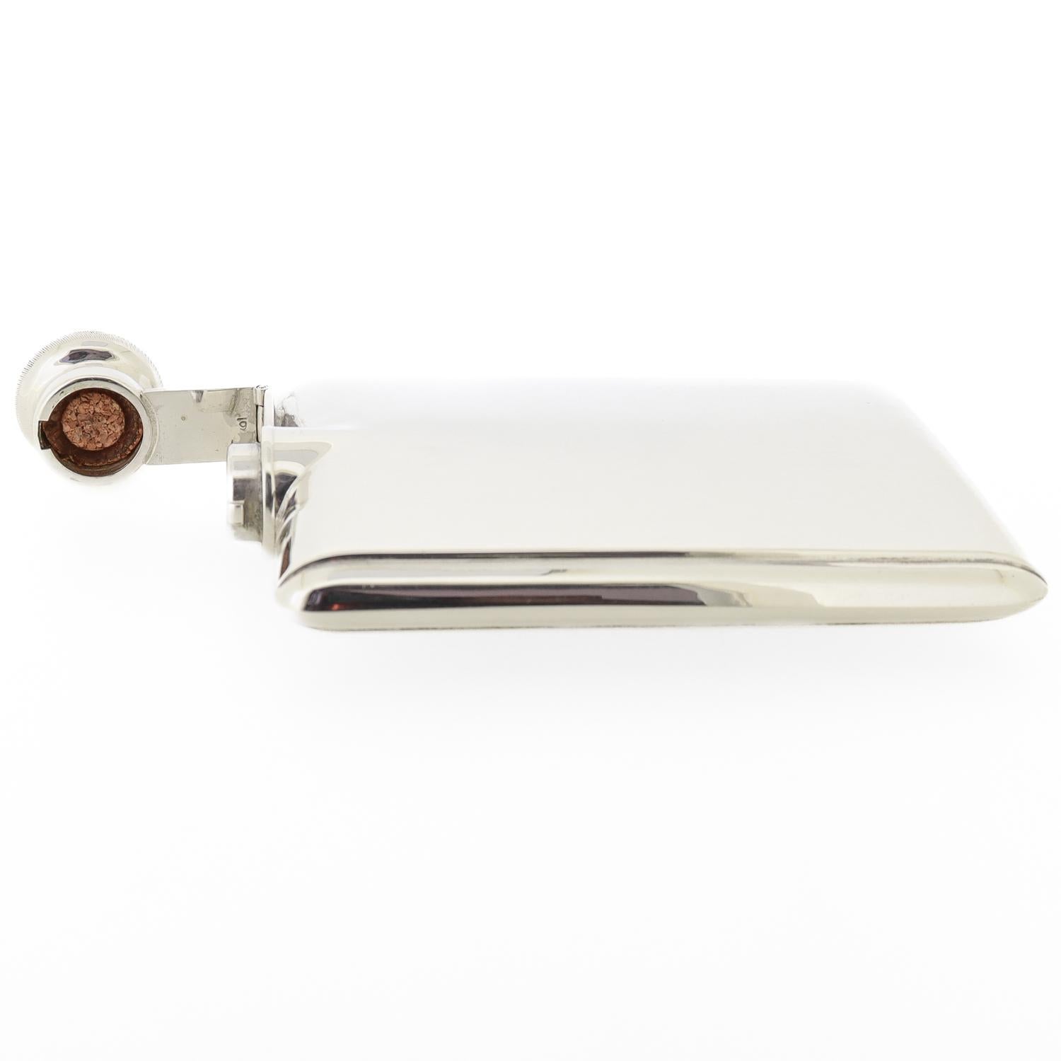 Vintage Tiffany & Co. Sterling Silver Hip Flask 4