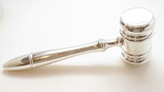Vintage Tiffany & Co. Sterling Silver Judge's Gavel