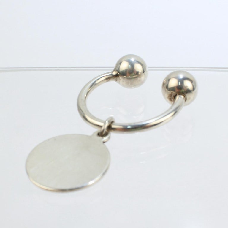 Vintage tiffany key ring top