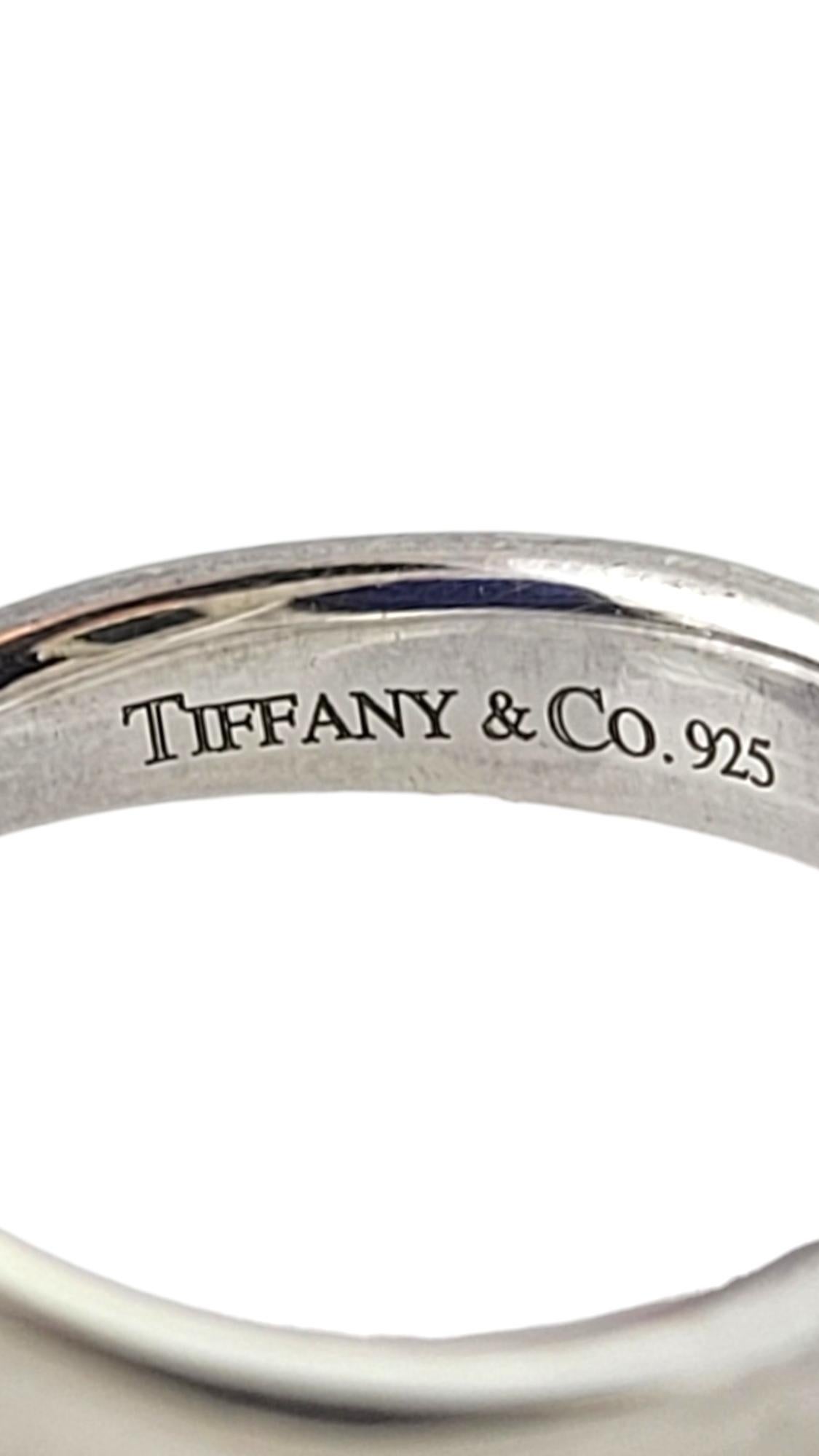 Weinlese Tiffany & Co. Sterlingsilber Peretti Blauer Lapislazuli-Ring Größe 5,75 #17396 1