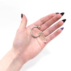 Vintage Tiffany & Co. Sterling Silver Return to Tiffany Key Holder or Key Chain