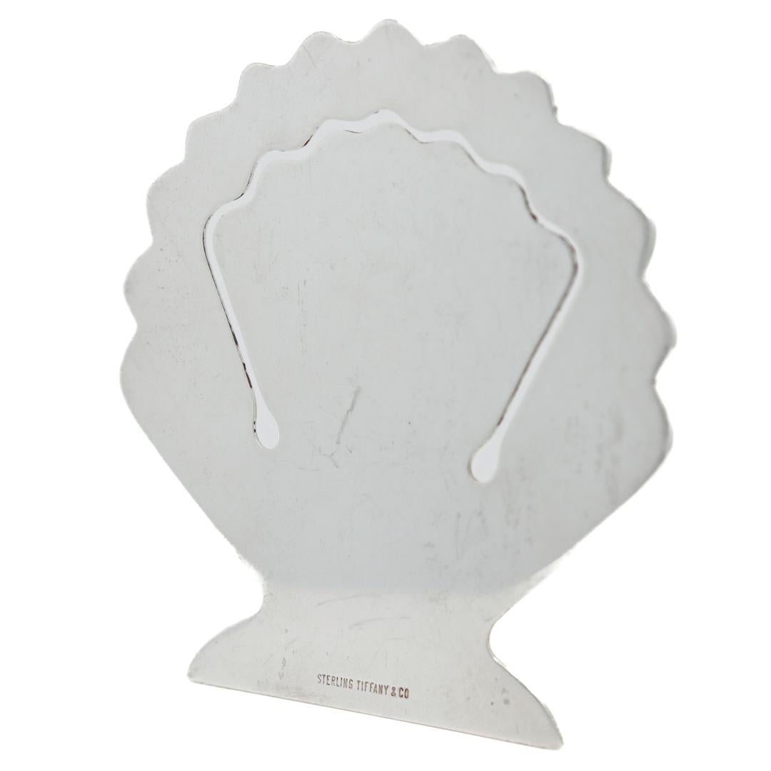 Weinlese Tiffany & Co. Sterling Silber Muschel / Muschel Bookmark (Moderne)