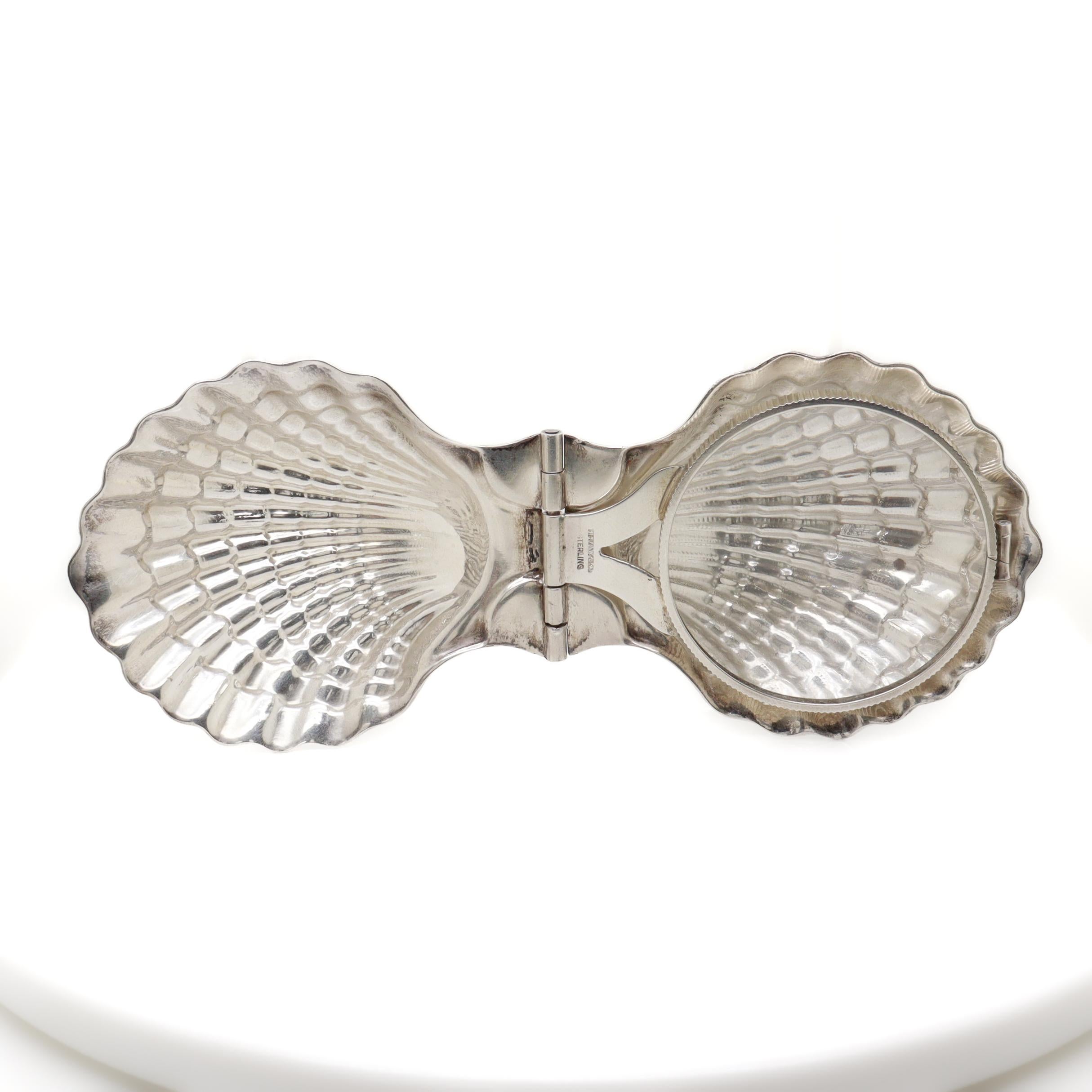 Weinlese Tiffany & Co. Sterling Silber Muschel Vergrößerungsglas im Angebot 13