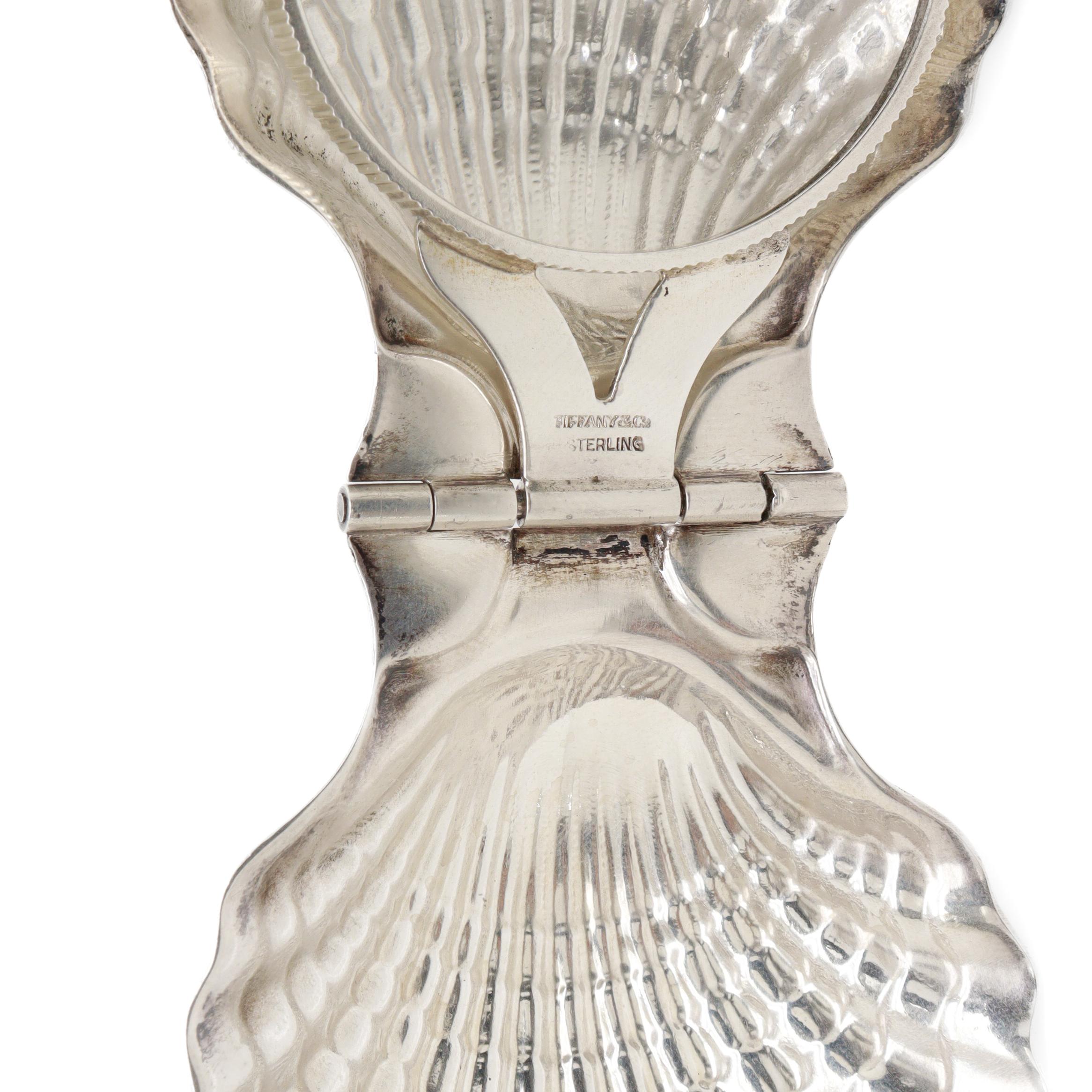Weinlese Tiffany & Co. Sterling Silber Muschel Vergrößerungsglas im Angebot 14