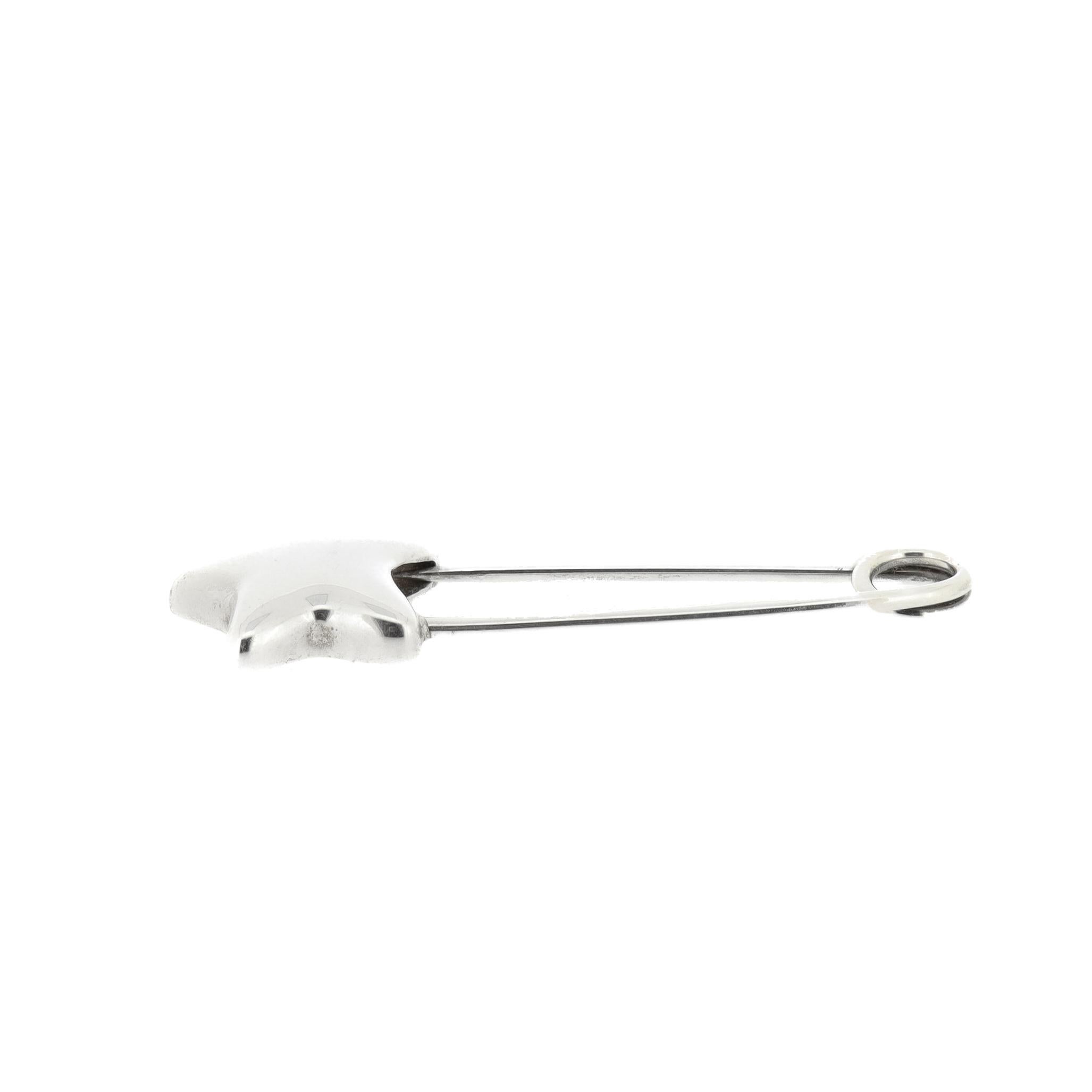 Vintage Tiffany & Co. Épingle de sûreté en argent sterling en forme d'étoile pour couches lavables en vente 1