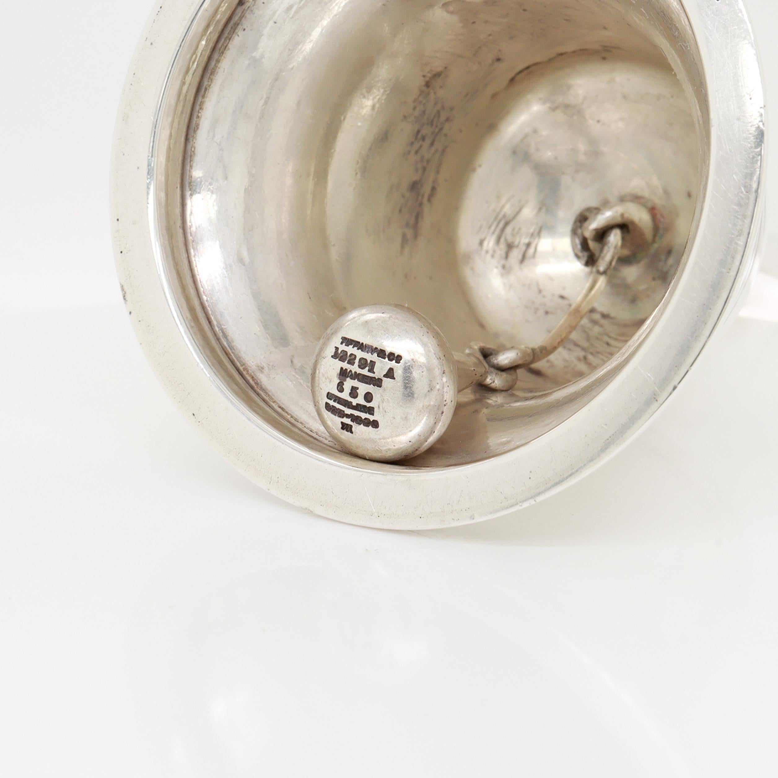 Vintage Tiffany & Co. Sterling Silver Table Bell For Sale 4