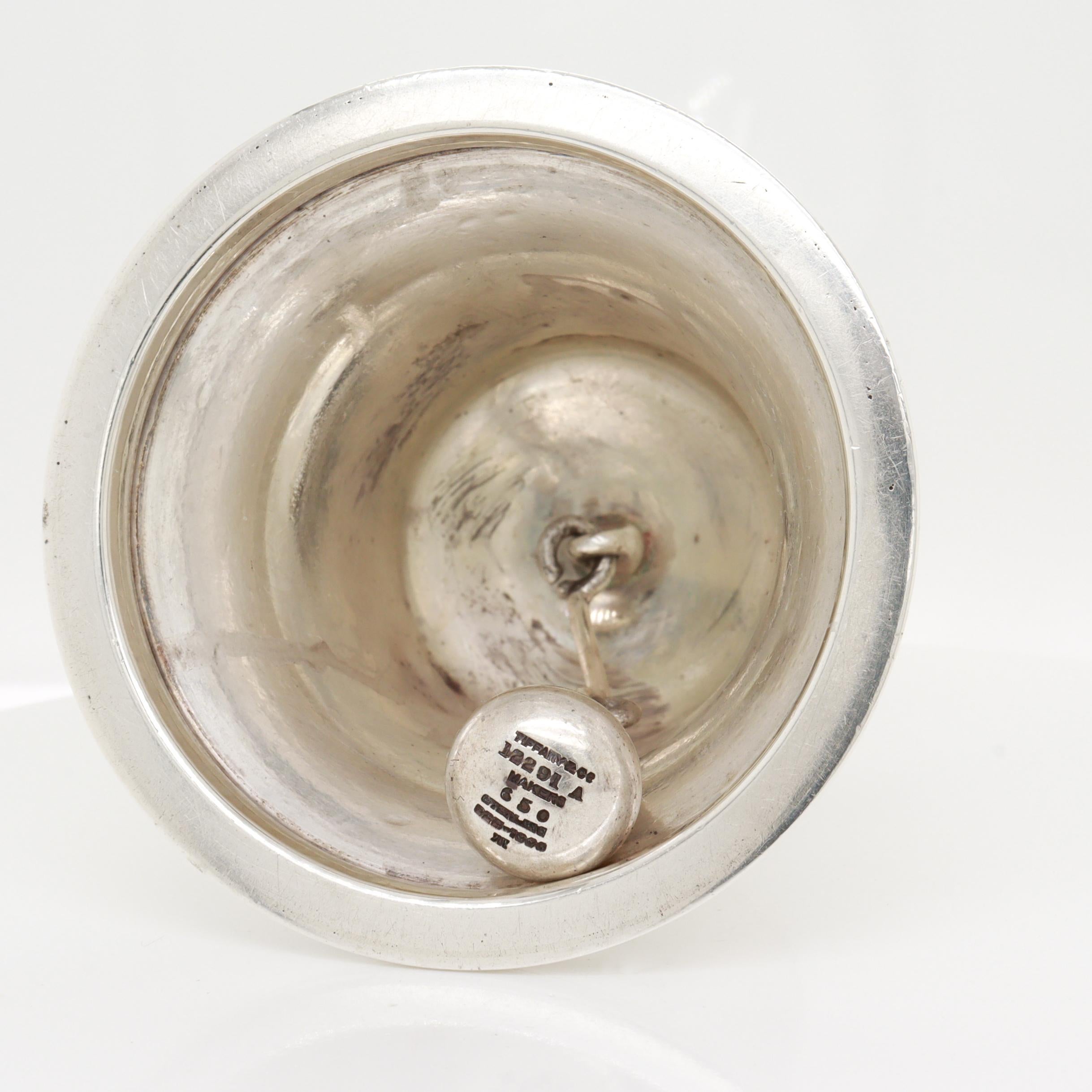 Vintage Tiffany & Co. Sterling Silver Table Bell For Sale 5