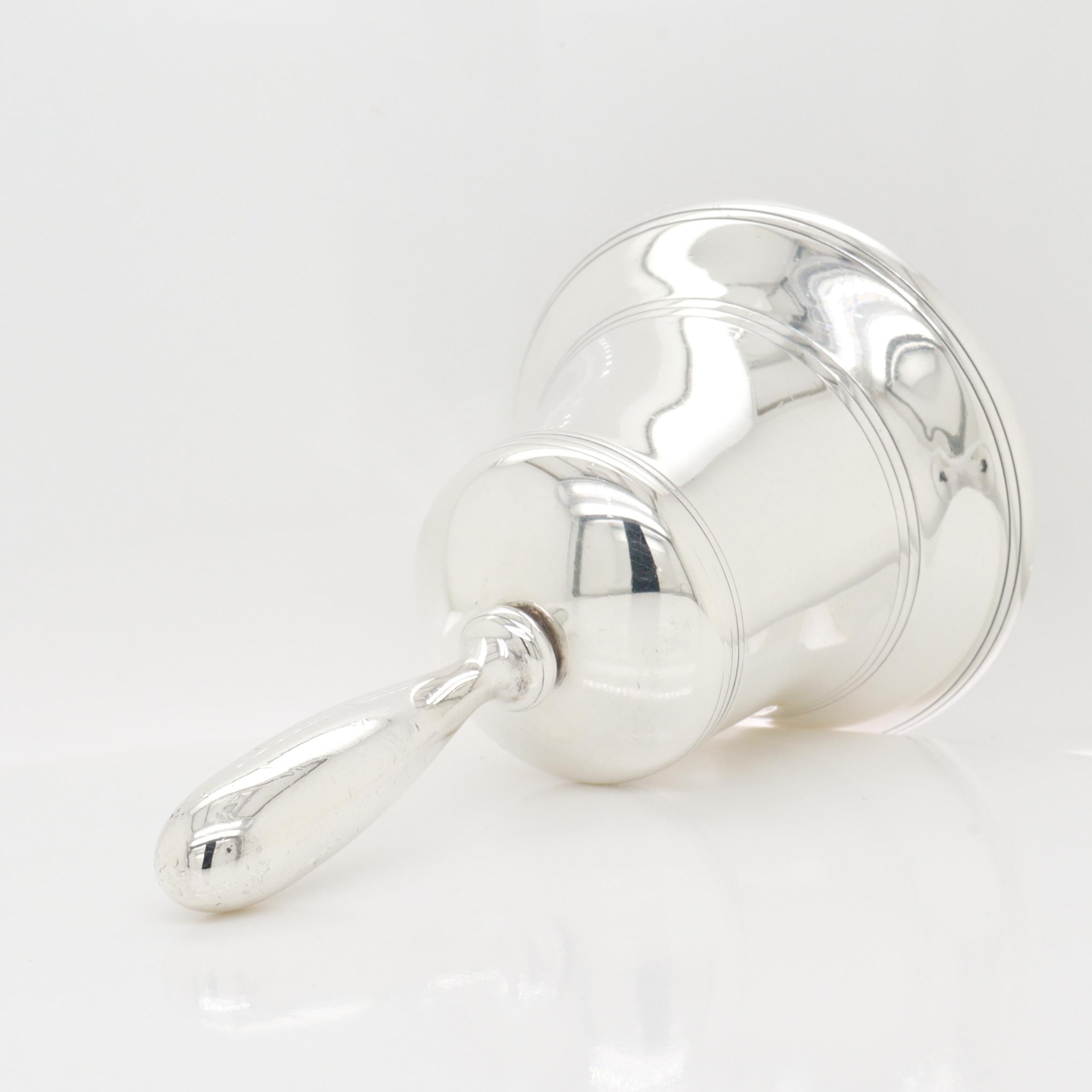 Vintage Tiffany & Co. Sterling Silver Table Bell For Sale 2