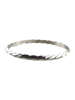 Vintage Tiffany & Co. Sterling Silver Twist Bangle #17469