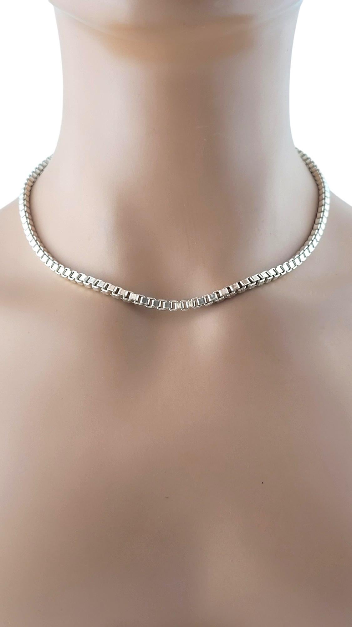 Vintage Tiffany & Co. Sterling Silver Venetian Link Necklace #17403 2