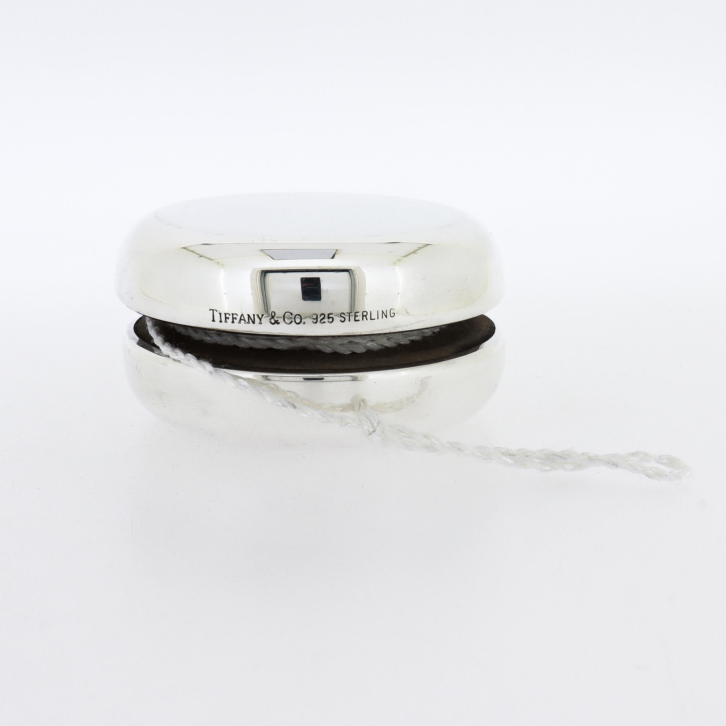 Tiffany & Co. d'epoca. Yo-Yo in argento sterling In condizioni buone in vendita a Philadelphia, PA