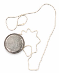 Tiffany & Co. d'epoca. Yo-yo in argento sterling con monogramma, anni '90