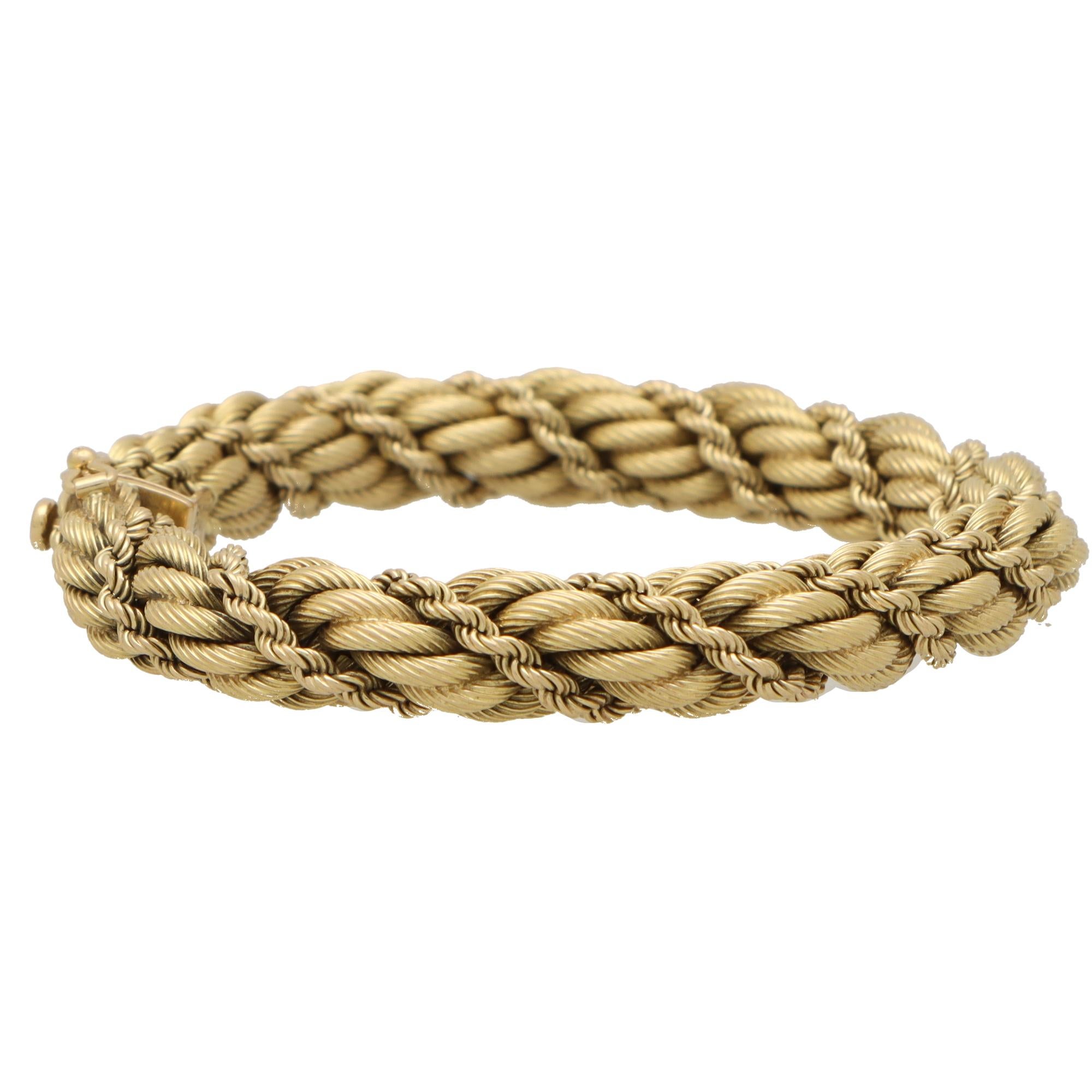 tiffany rope bracelet